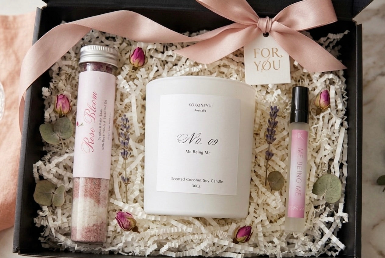 Space & Soak Ritual Trio – Rose
