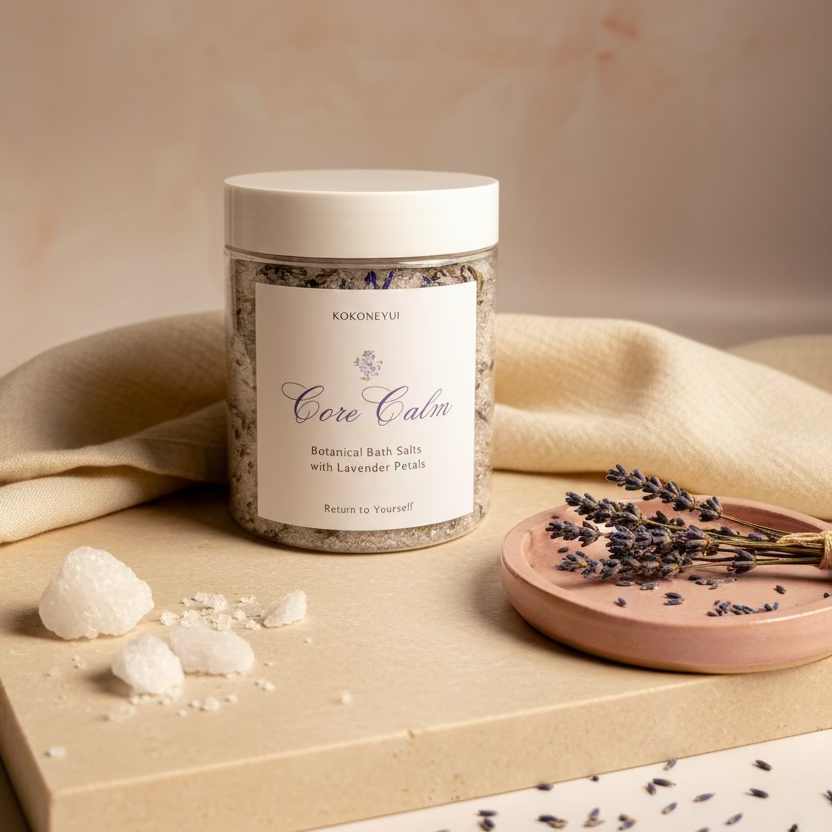Core Calm – Lavender Petal Mineral Bath Soak