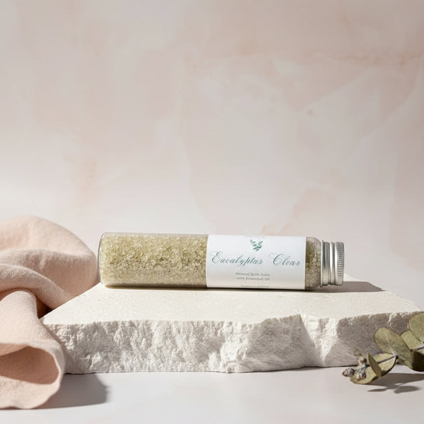 Eucalyptus Clear – Eucalyptus & Green Clay Bath Salt