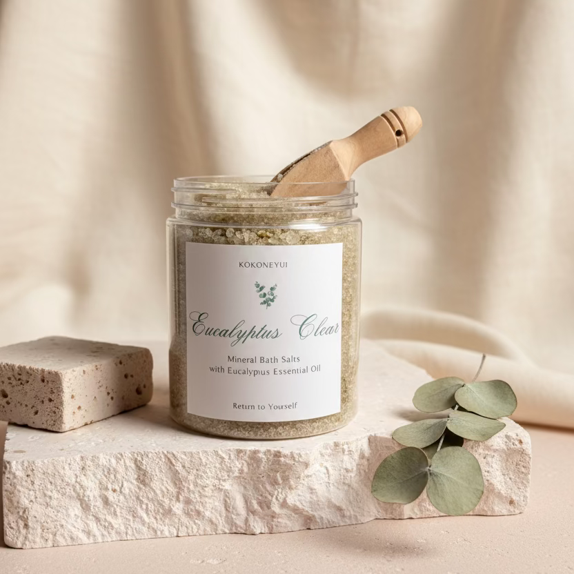 Eucalyptus Clear – Eucalyptus & Green Clay Bath Salt