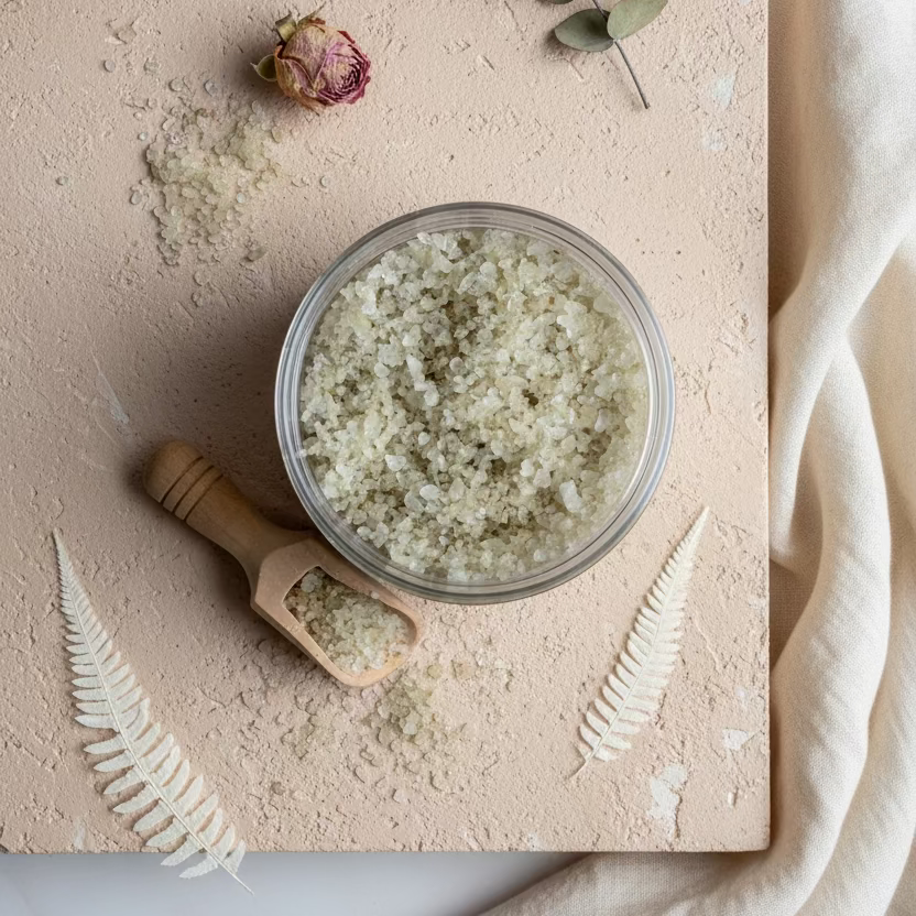 Eucalyptus Clear – Eucalyptus & Green Clay Bath Salt