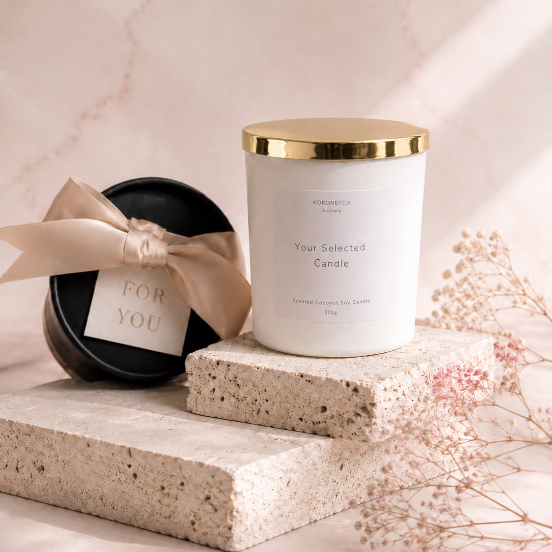 No.02 — Beach Breeze Candle | Coconut, Caramel & Vanilla