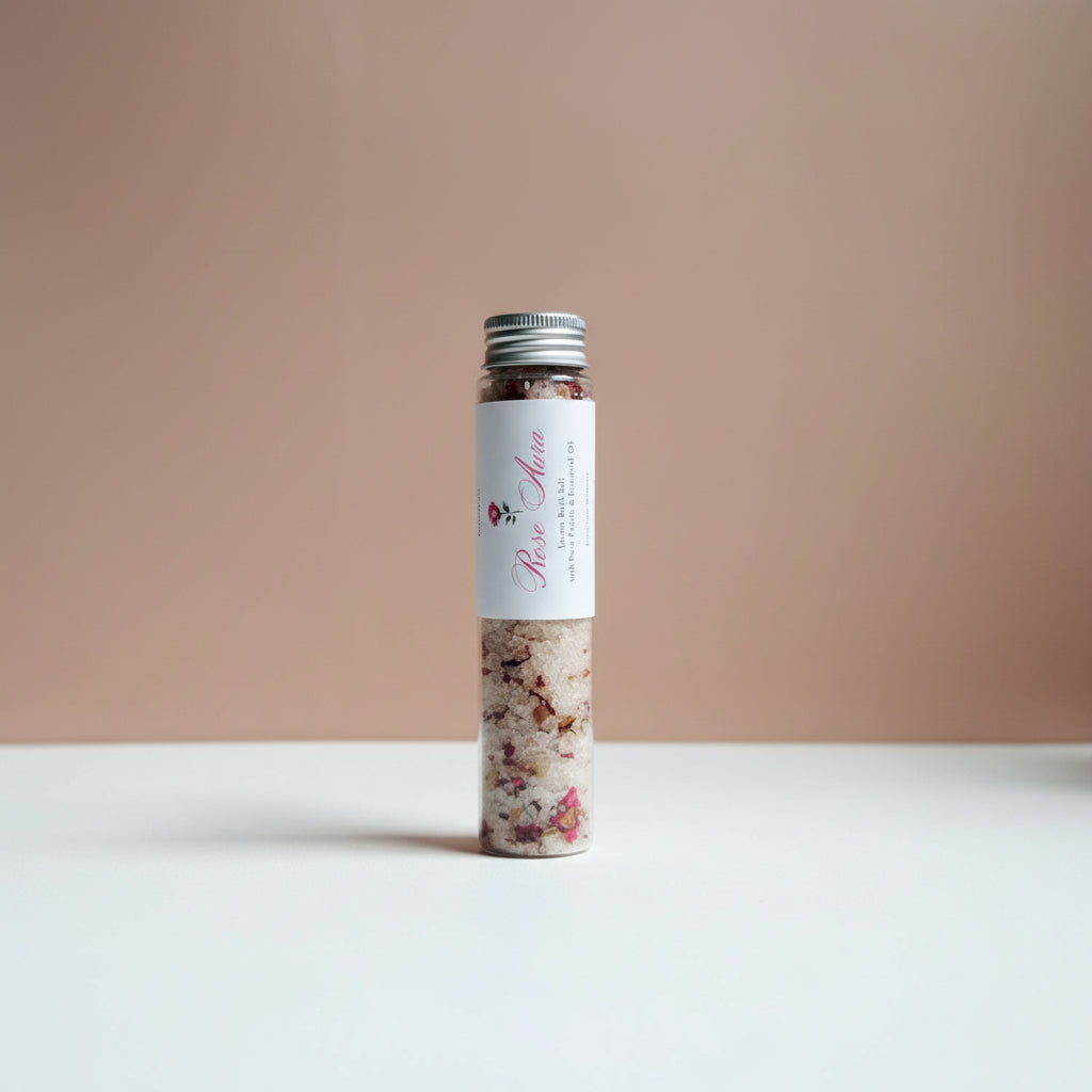 ROSE AURA – ボタニカルバスソルト ミニサイズ (60g / 110g)