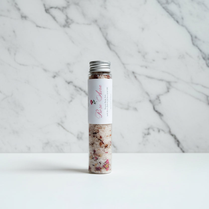 ROSE AURA – Botanical Bath Salts Mini (60g / 110g)
