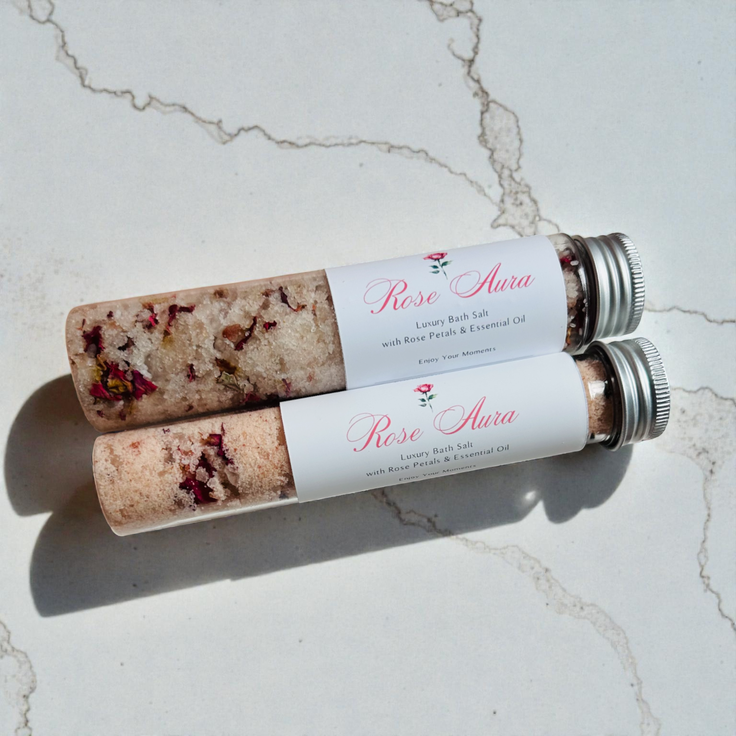 ROSE AURA – Botanical Bath Salts Mini (60g / 110g)