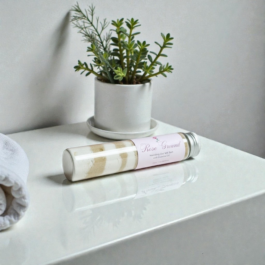 Rose Aura Collection — 3種のローズリチュアル バスソルトセット(110g テストチューブ)