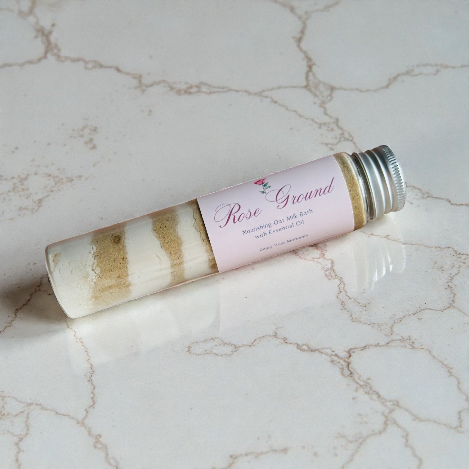 Rose Aura Collection — 3種のローズリチュアル バスソルトセット(110g テストチューブ)