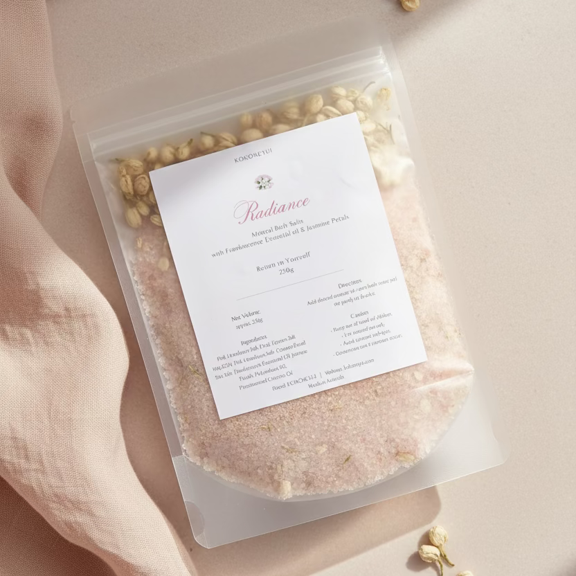 Radiance – Frankincense & Jasmine Bath Salt