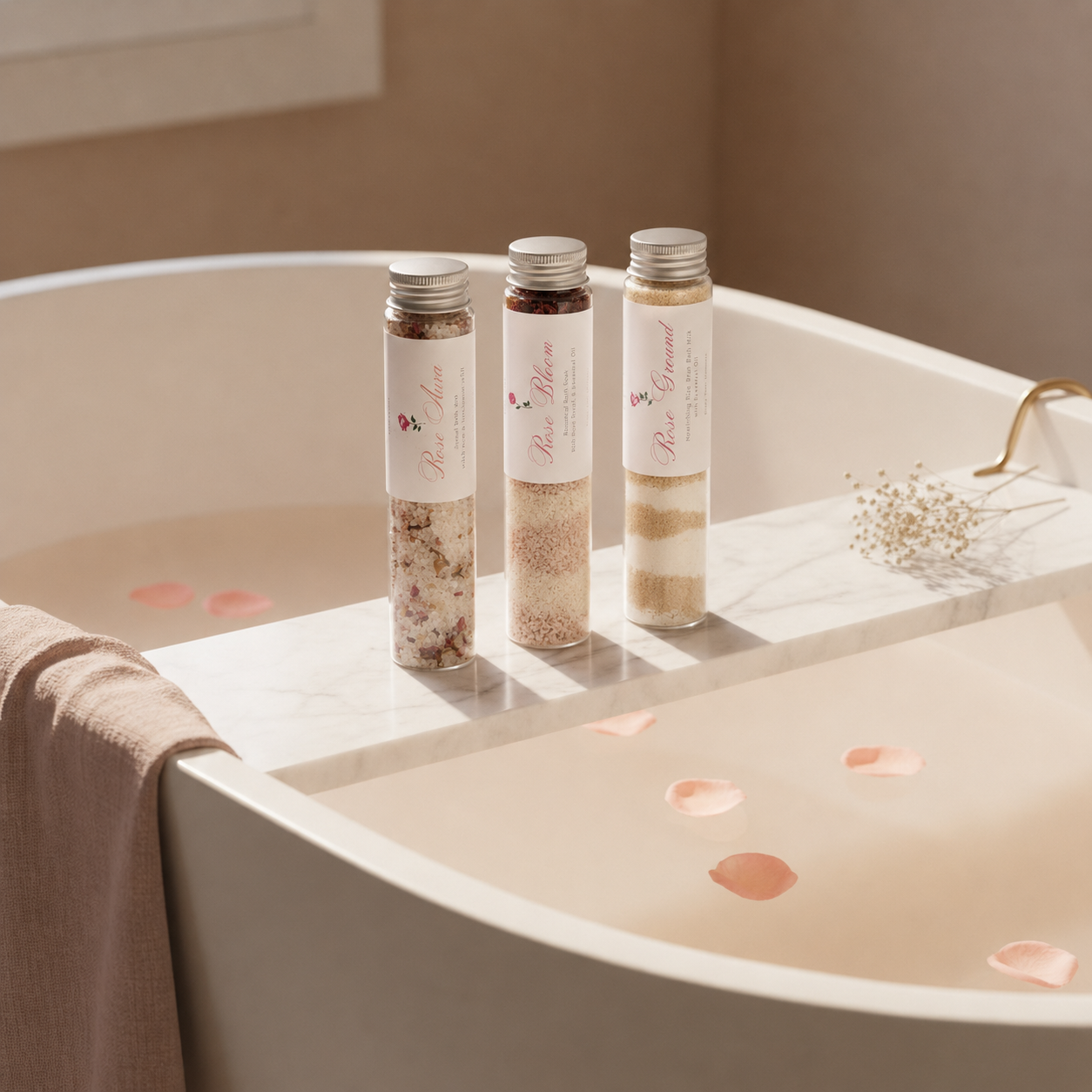 Rose Ritual Bath Set