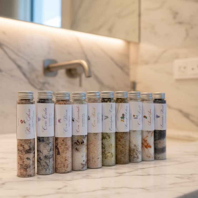 Pure Ritual Bath Salt Set – Classic (3 × 110g)