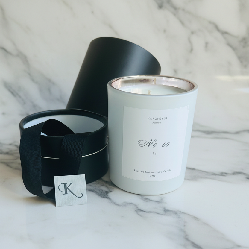 No.09 — Be|ココナッツソイキャンドル