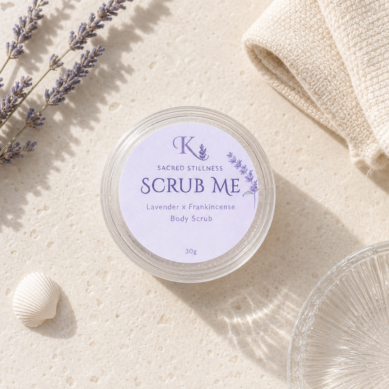 Scrub Me - Lavender x Frankincense - Sacred Stillness 30g