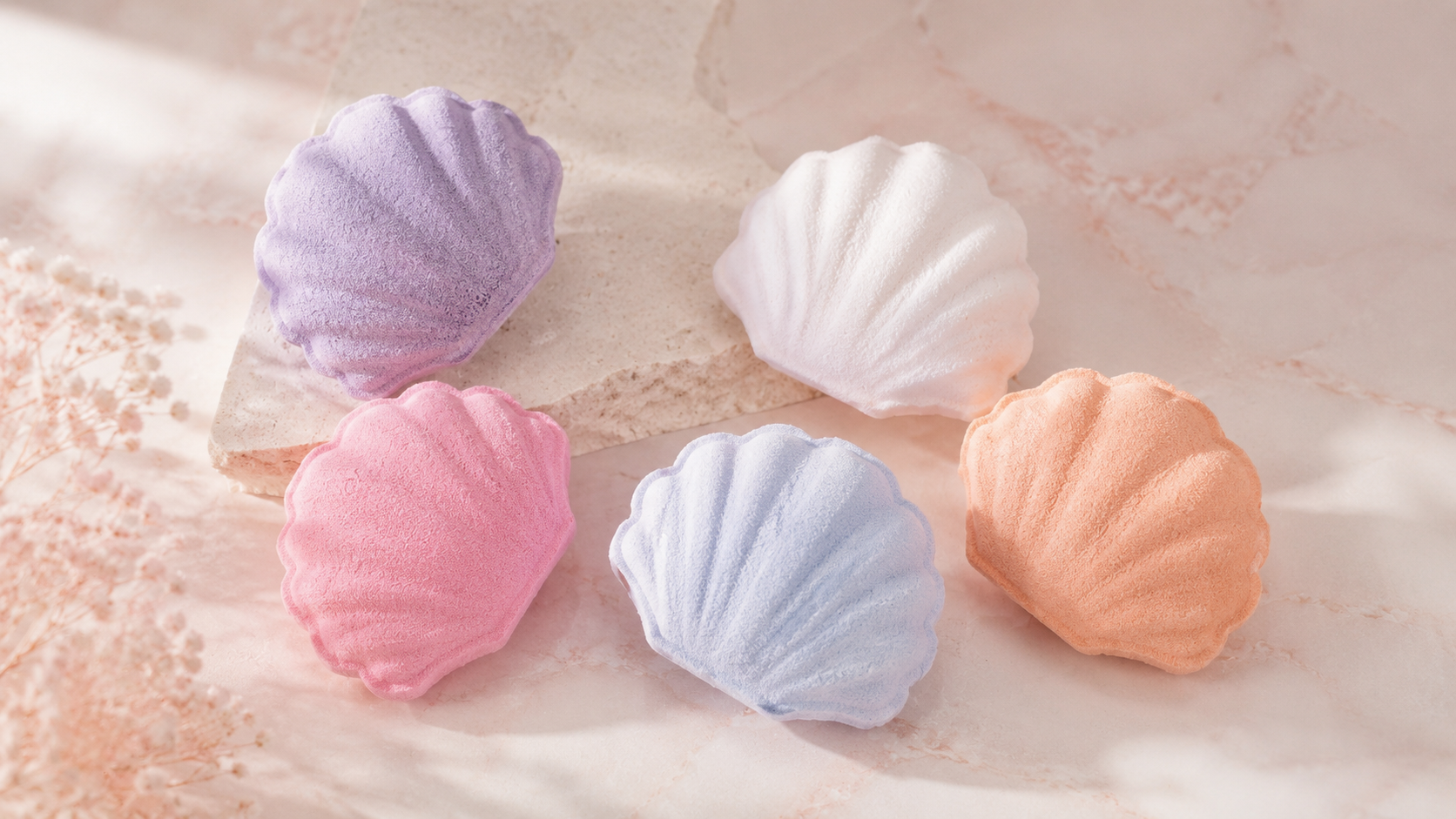 Ocean Shell Bath Bombs Collection