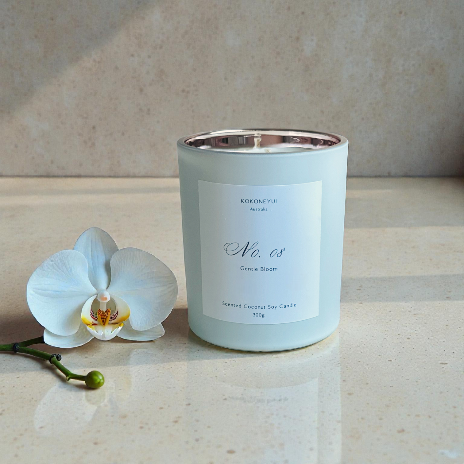 No.8 — Gentle Bloom｜ジャパニーズハニーサックル ココナッツソイキャンドル