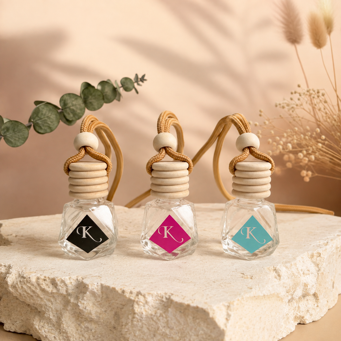 Kokoneyui Car Diffuser Trio Set
