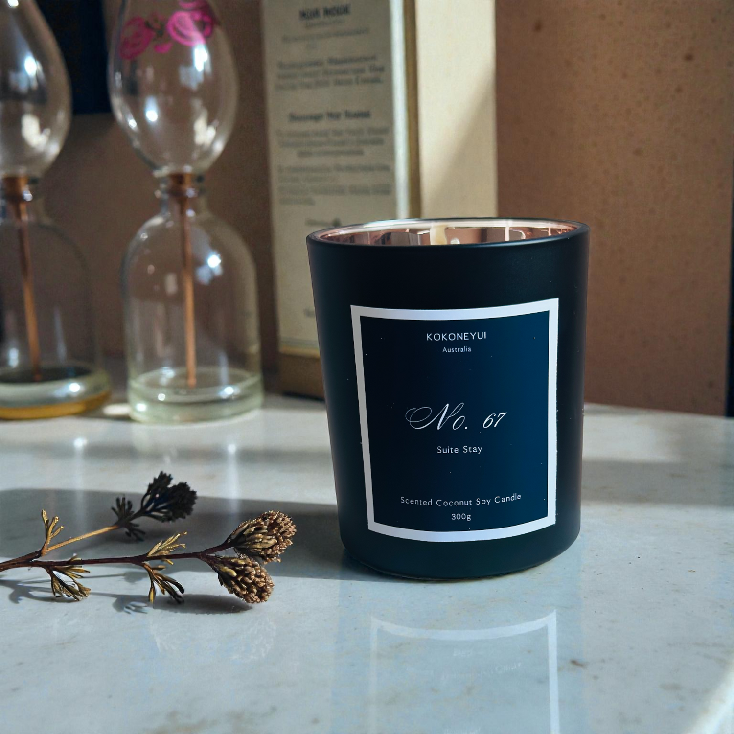 No.67 — Suite Stay｜ココナッツソイキャンドル（300g）