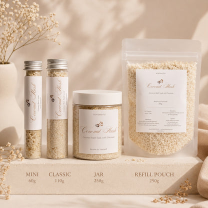 Coconut Hush – Coconut &amp; Oatmeal Bath Soak