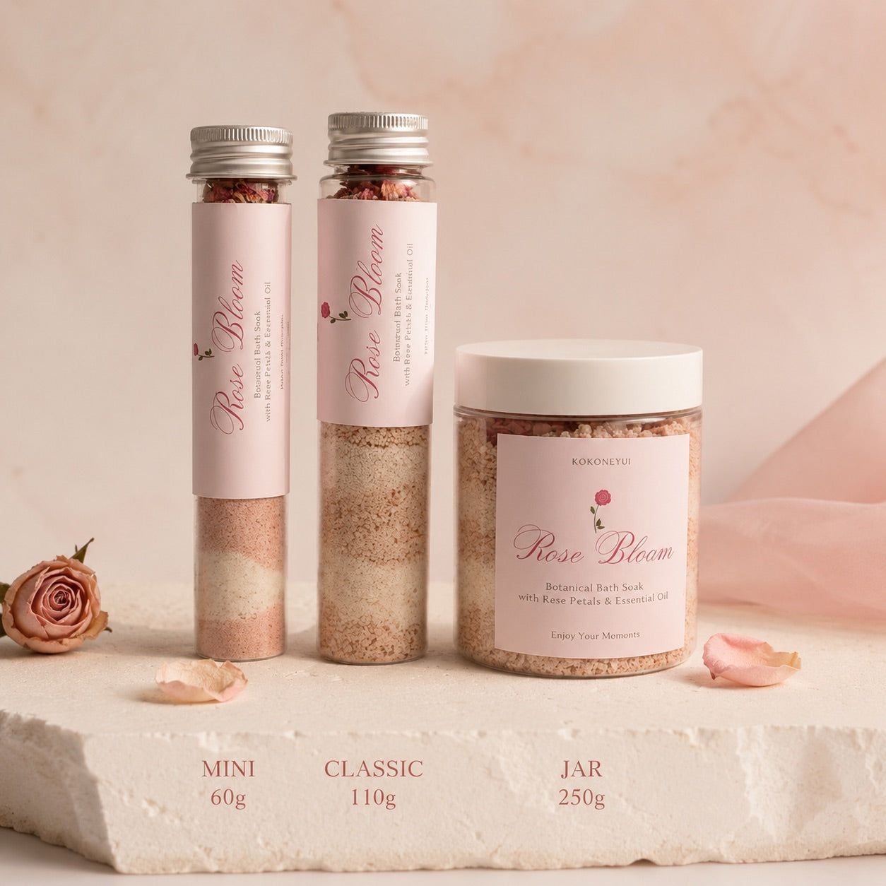 Rose Bloom – Rose Geranium Milk Bath Soak