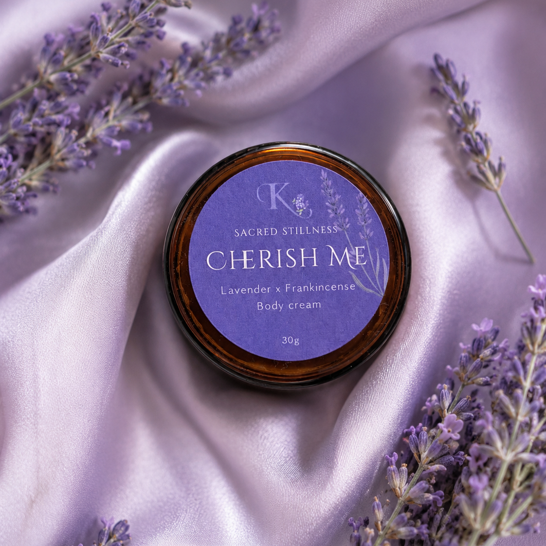 Cherish Me Lavender x Frankincense Body Cream 30g