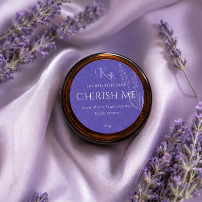 Cherish Me Lavender x Frankincense Body Cream 30g