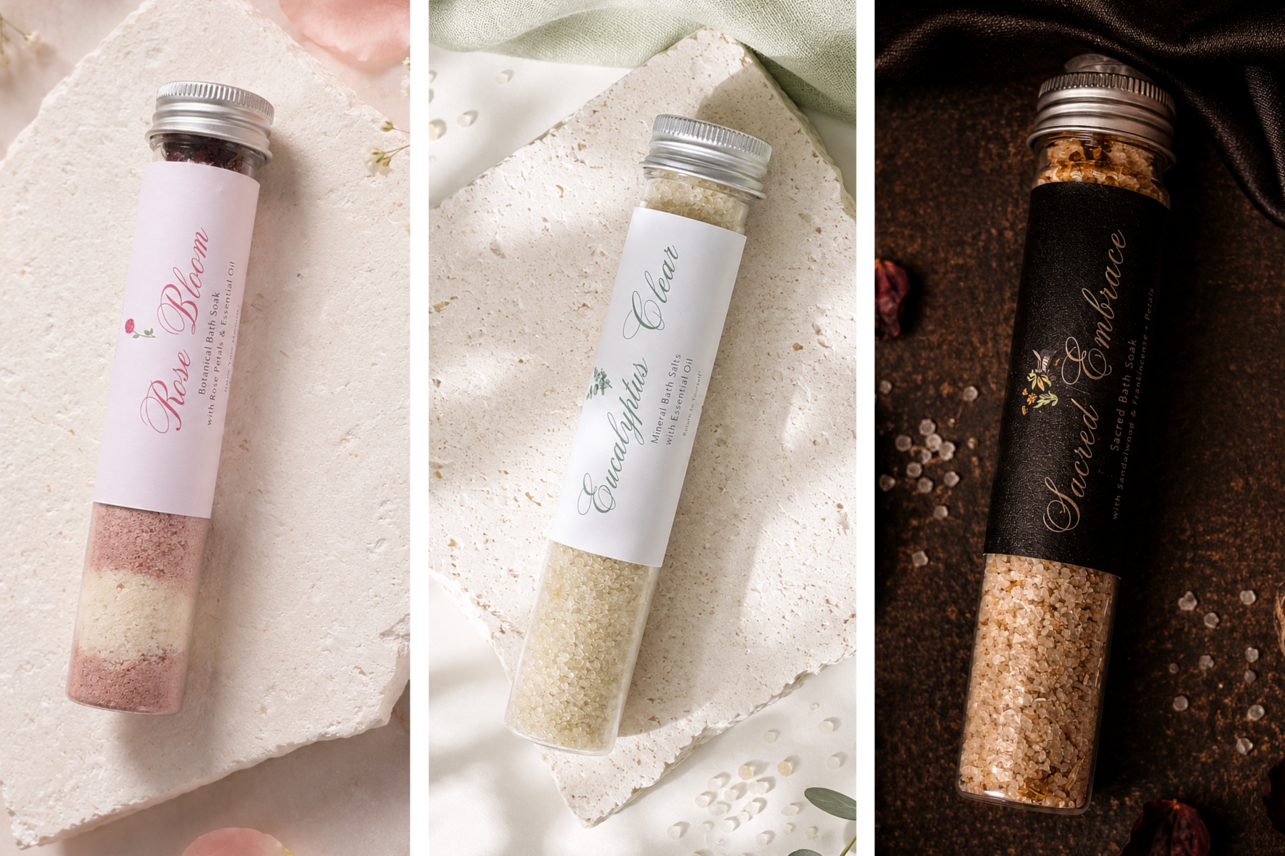 Mini Ritual Discovery Set-Collage-Bath Soaks