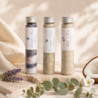 ROSE AURA – ボタニカルバスソルト ミニサイズ (60g / 110g)