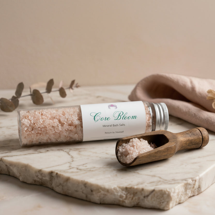 Core Bloom – Unscented Mineral Bath Soak