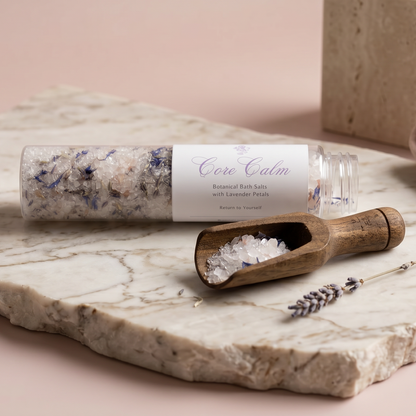 Core Calm – Lavender Petal Mineral Bath Soak