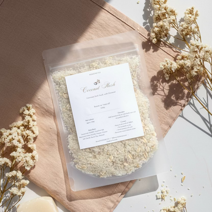 Coconut Hush – Coconut &amp; Oatmeal Bath Soak