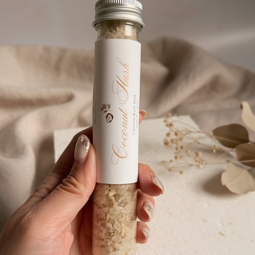 Coconut Hush – Coconut &amp; Oatmeal Bath Soak