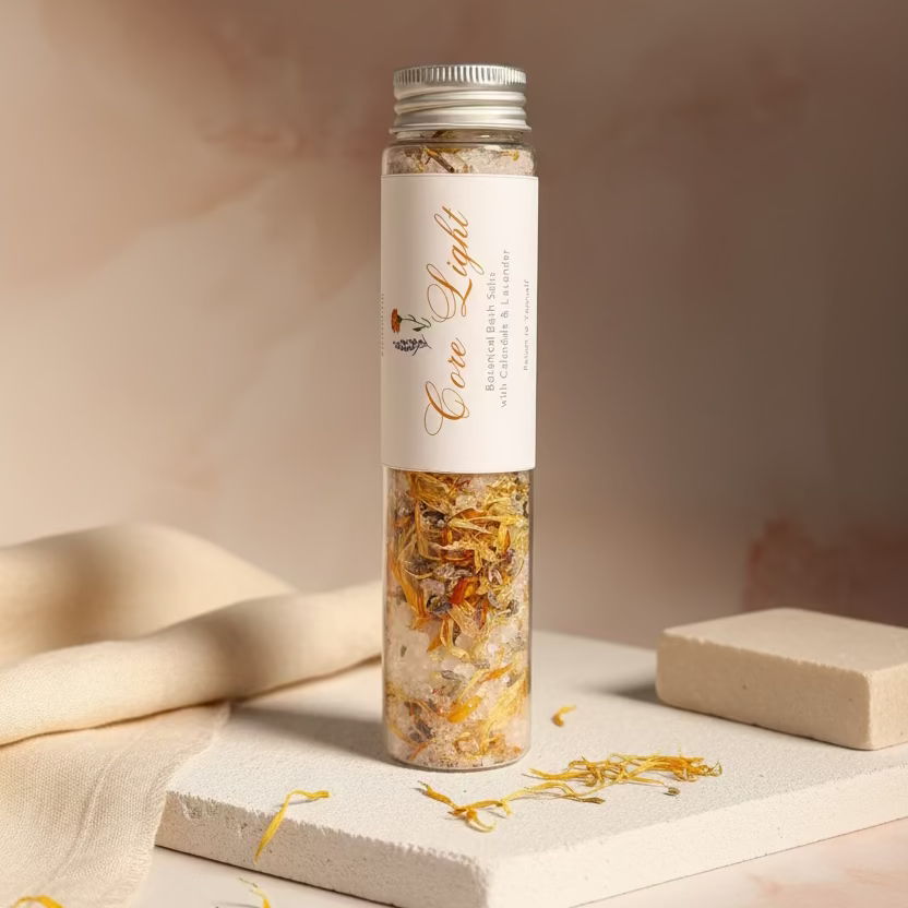 Core Light – Calendula &amp; Lavender Mineral Bath Soak