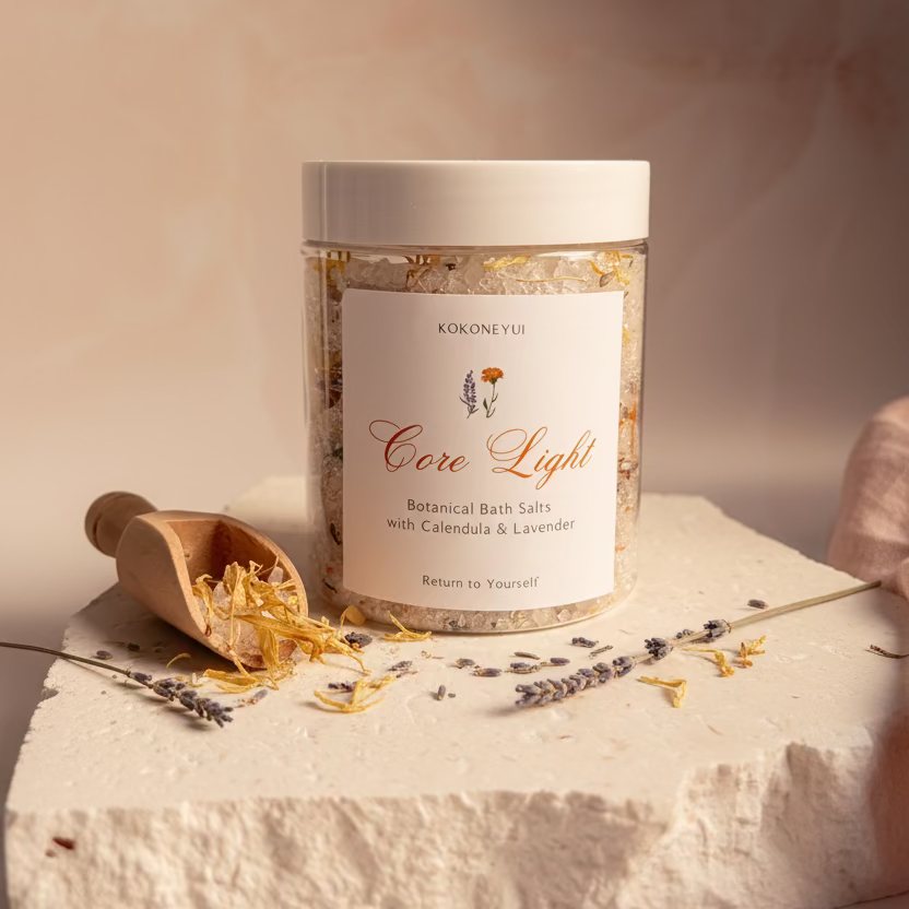 Core Light – Calendula &amp; Lavender Mineral Bath Soak