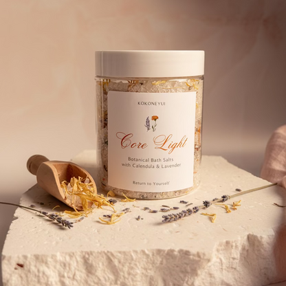 Core Light – Calendula &amp; Lavender Mineral Bath Soak