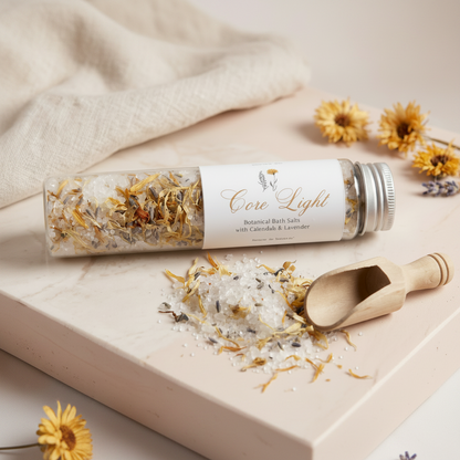 Core Light – Calendula &amp; Lavender Mineral Bath Soak