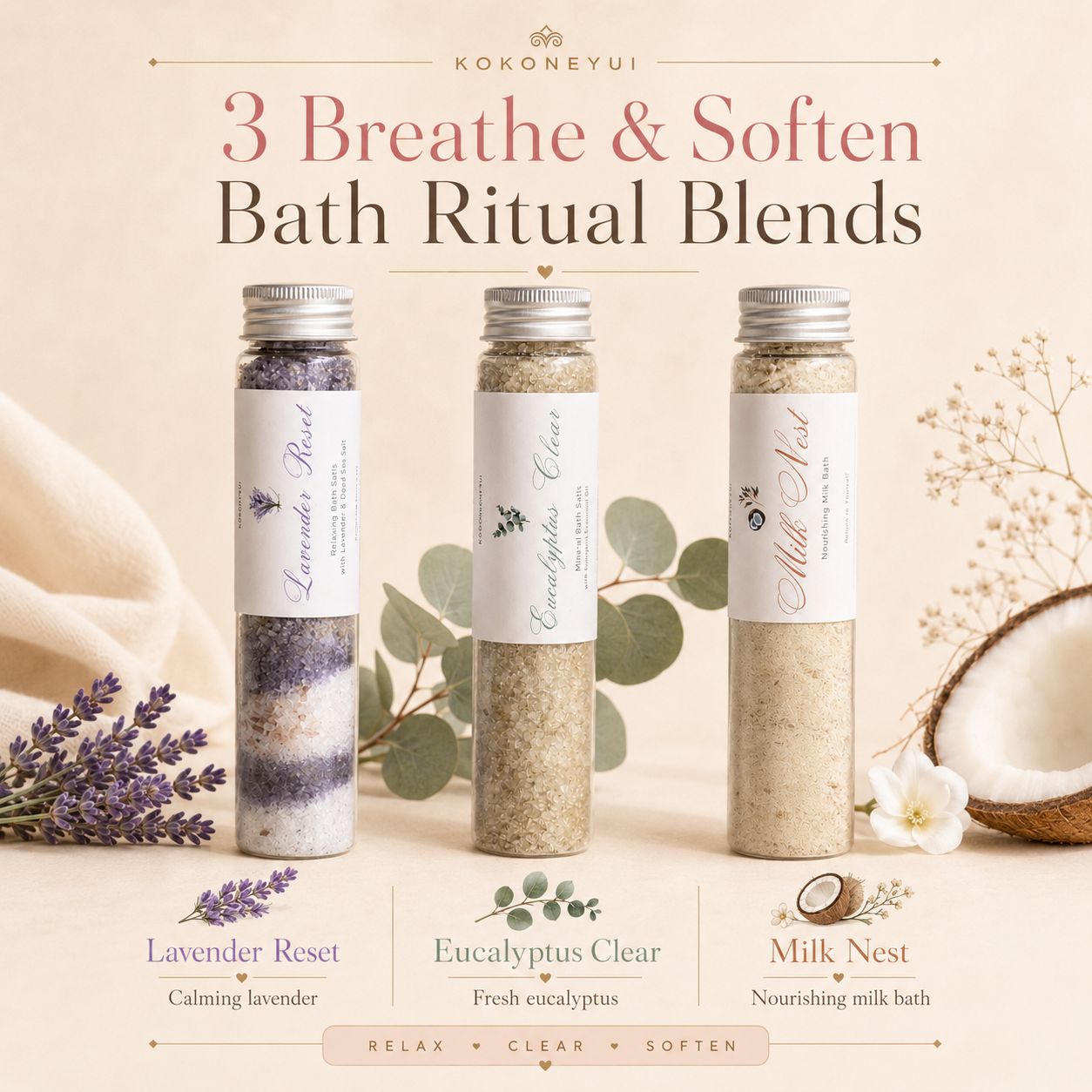 Breathe &amp; Soften Ritual Set