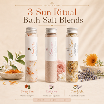 Sun Ritual Bath Salt Set