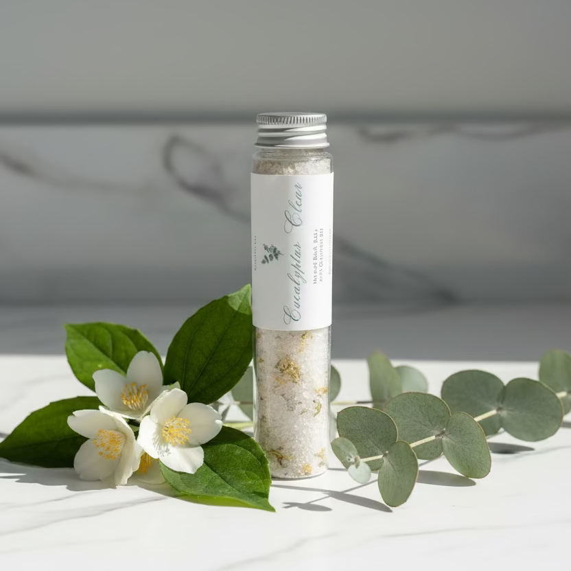 Eucalyptus Clear – Botanical Bath Salts | Classic (110g)