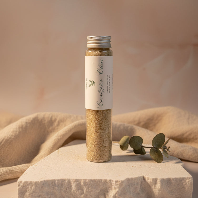 Eucalyptus Clear – Eucalyptus &amp; Green Clay Bath Salt