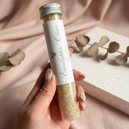 Eucalyptus Clear – Eucalyptus &amp; Green Clay Bath Salt