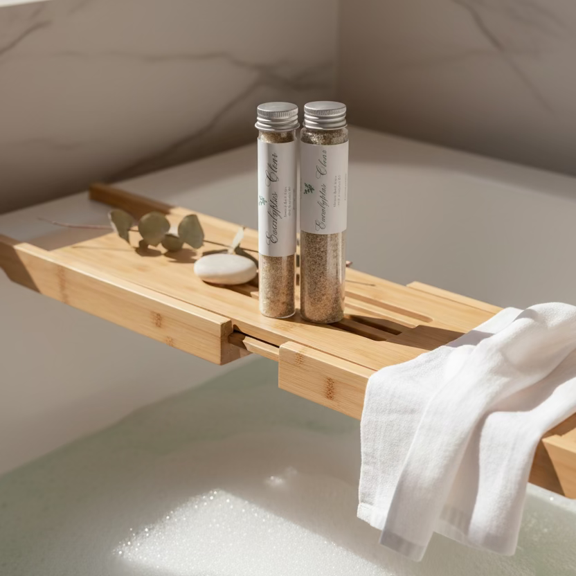 Eucalyptus Clear – Eucalyptus &amp; Green Clay Bath Salt