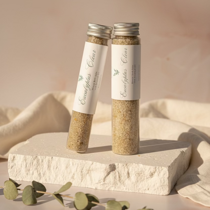 Eucalyptus Clear – Eucalyptus &amp; Green Clay Bath Salt