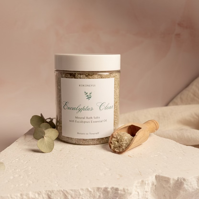 Eucalyptus Clear – Eucalyptus &amp; Green Clay Bath Salt