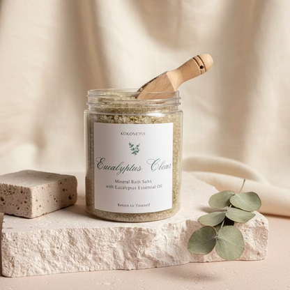 Eucalyptus Clear – Eucalyptus &amp; Green Clay Bath Salt