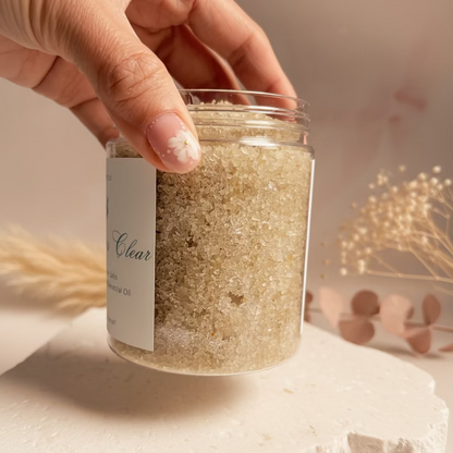 Eucalyptus Clear – Eucalyptus &amp; Green Clay Bath Salt