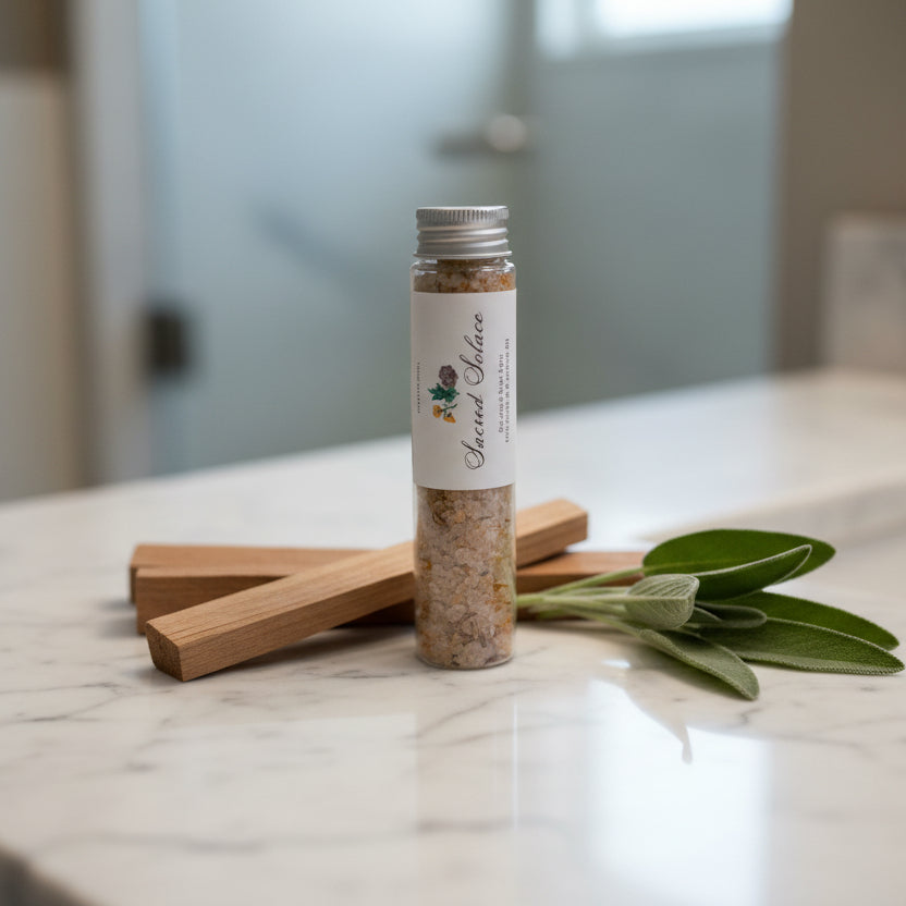 Sacred Solace – Botanical Bath Salts | Classic (110g)