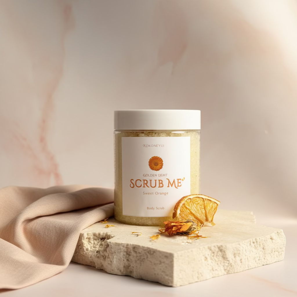 Golden Light Scrub Me – Sweet Orange Sugar Body Scrub
