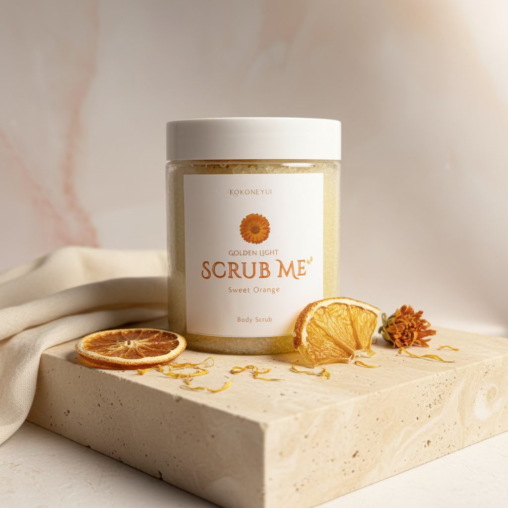 Golden Light Scrub Me – Sweet Orange Sugar Body Scrub