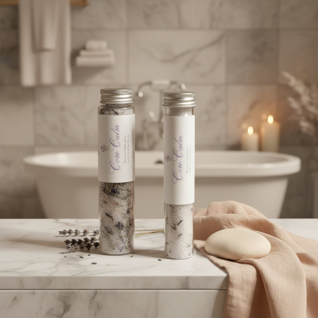 Core Calm – Lavender Petal Mineral Bath Soak