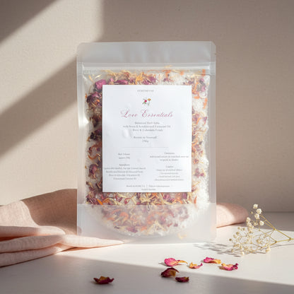 ROSE AURA – ボタニカルバスソルト ミニサイズ (60g / 110g)