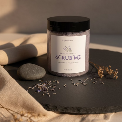 Sacred Stillness Scrub Me – Lavender &amp; Frankincense Sugar Body Scrub